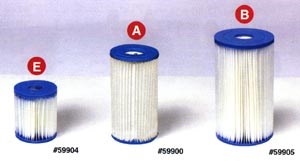 Zwembadfilter voor intex en bestway zwembaden