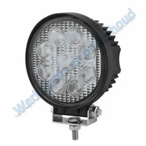 Led werklamp Rond 20w 2200Lm 9-32V
