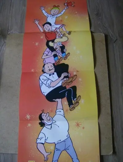 Suske en wiske poster 2 adv 2417