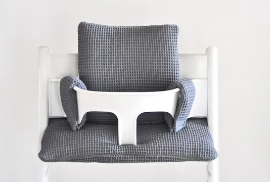 Stokke tripp trapp "wafelstoffen' stoelverkleiner kussen