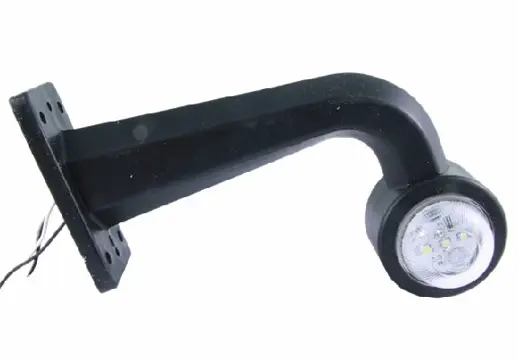Dasteri DSL610.367 Rubber Zijlamp lang haaks LED