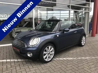 MINI Cabrio 1.6 Cooper Chili 120PK Airco/Leer/Elektrische kap bruin