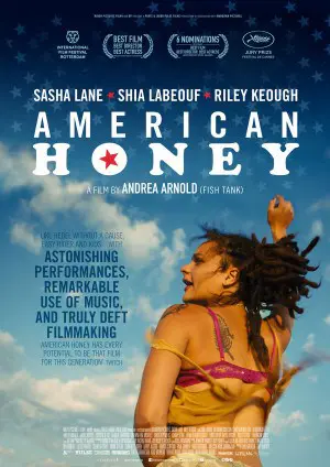 AMERICAN HONEY filmposter.