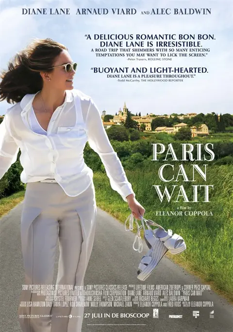 PARIS CAN WAIT ( BONJOUR ANNE ) filmposter.