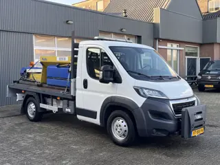 Peugeot Boxer 2.2 HDI Winterdienst Zoutstrooier Nido Open laadbak Airco Trekhaak Open laadbak Nido a