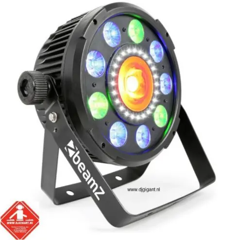 BeamZ BX96 PAR met COB LED en strobe