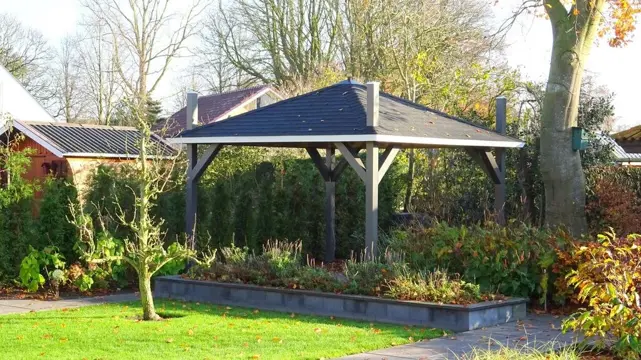 Tuinhuis-Paviljoen HP 4000: 400cm x 400 xm