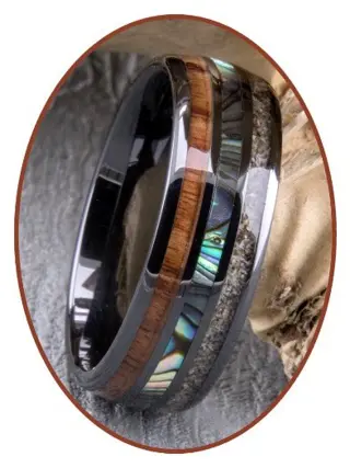 Assieraden Vingerafdruk As Ring as ringen JB Memorials