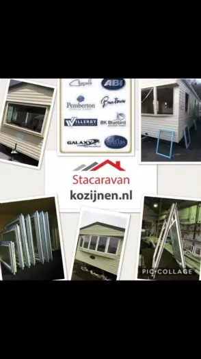 Kunststof kozijnen voor uw stacaravan!