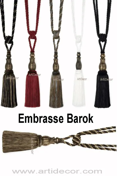 Embrasse Barok (leverbaar in 6 kleuren)