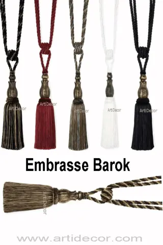 Embrasse Barok (leverbaar in 6 kleuren)