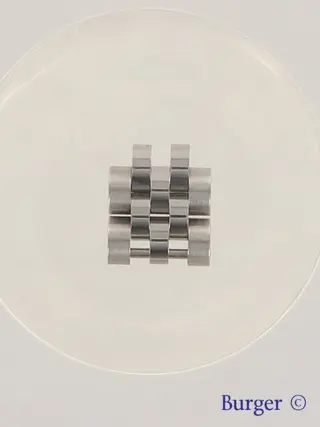 Rolex Stainless Steel Jubilee link 12,10 MM 2 Pcs