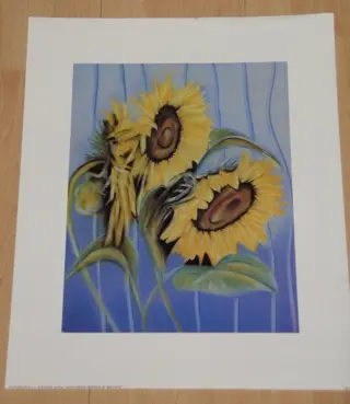 POSTER 50X40 CM FLORA BLOEMEN DIVERSEN Coll 1 NIEUW