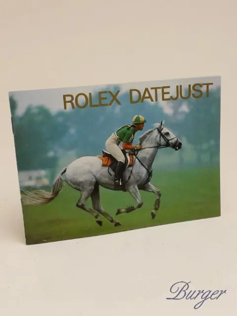 Rolex Datejust Manual Info Booklet 1998 Italian
