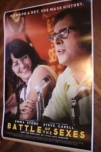 BATTLE OF THE SEXES filmposter.
