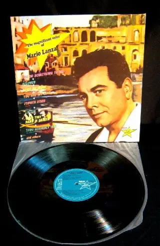 LP Mario Lanza,RCA -FCL1 7152,zgan, 1987 ,frankrijk(p)