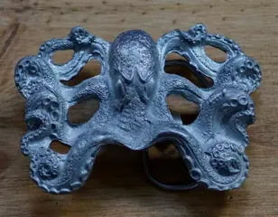 Buckle / gesp " Inktvis / octopus "