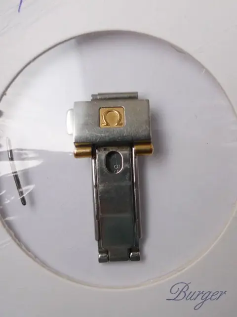 Omega Clasp Constellation Steel Gold lady 14,30mm