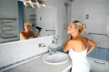 Spiegel infrarood verwarming randloos + gratis thermostaat