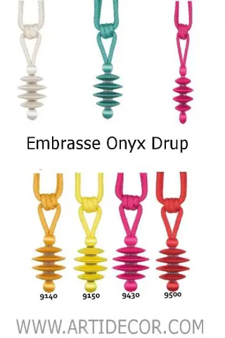 Embrasse Onyx Drup (leverbaar in 13 kleuren)