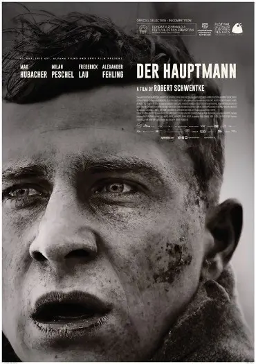 DER HAUPTMANN filmposter.