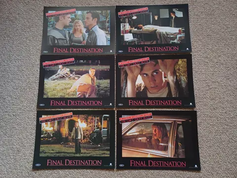 FINAL DESTINATION lobbycard set.