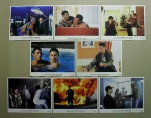 DOUBLE TEAM lobbycard set.