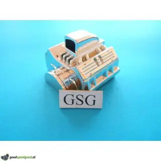 Motorblok chroom nr. 16273