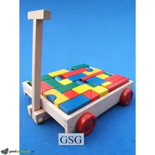 Trekkar met gekleurde blokken nr. 9149-02