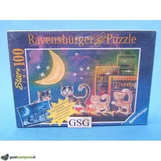 Poezen in de maneschijn 100 st nr. 13 602 5-01