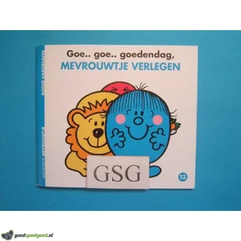 Goe… goe… goedendag, mevrouwtje Verlegen nr. 3743-01