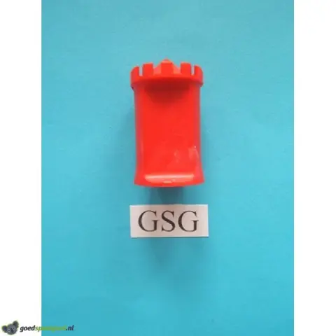 Blanco spelstuk rood nr. 61074-02