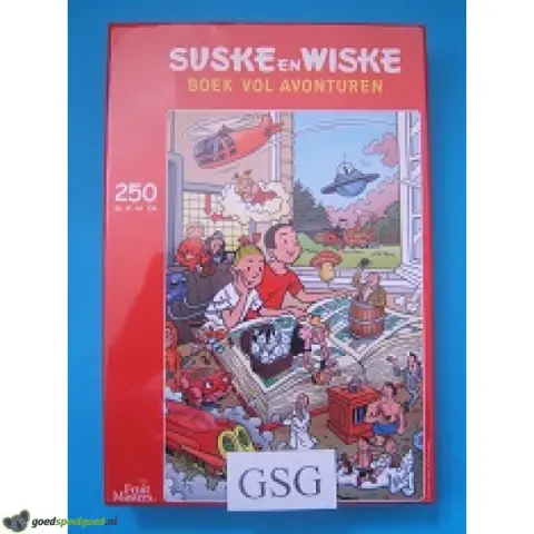 Suske en Wiske boek vol avonturen 250 st nr. 21066-01