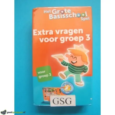 Het grote basisschoolspel extra vragen groep 3 nr. 60901-00