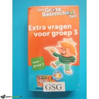 Het grote basisschoolspel extra vragen groep 3 nr. 60901-00
