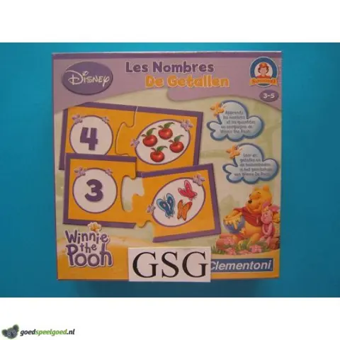 Winnie the Pooh de getallen nr. 66101-00