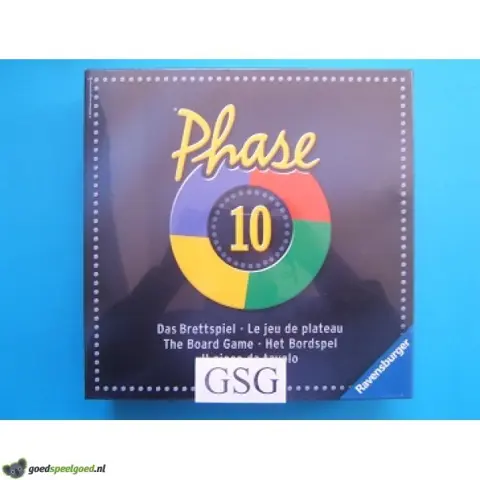 Phase 10 het bordspel nr. 27 228 0-00