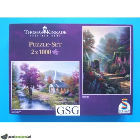 Streams of living water &amp; garden of grace 2x 1000 st