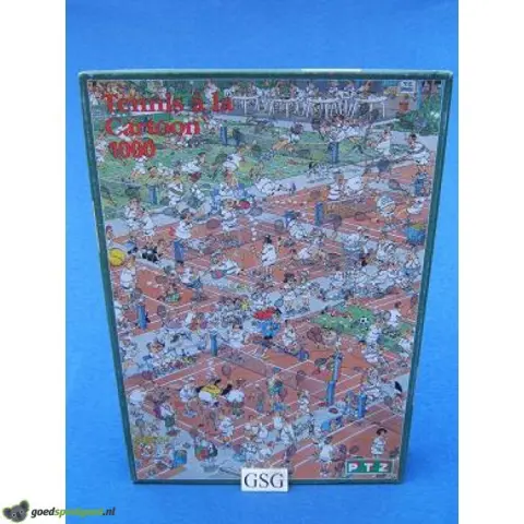 Tennis a la cartoon nr. 100-2300-O-02