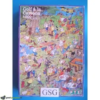 Golf a la cartoon 1000 st nr. 100-2300-M-02