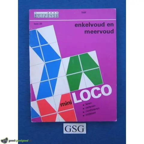 Enkelvoud en meervoud 23 nr. 25078-02