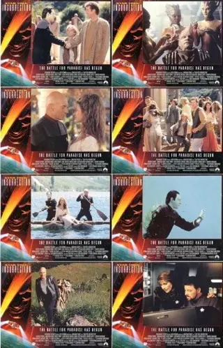 STAR TREK INSURRECTION lobbycard set.