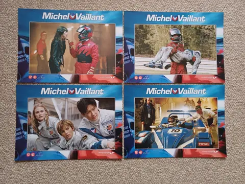 MICHEL VAILLANT lobbycard set.