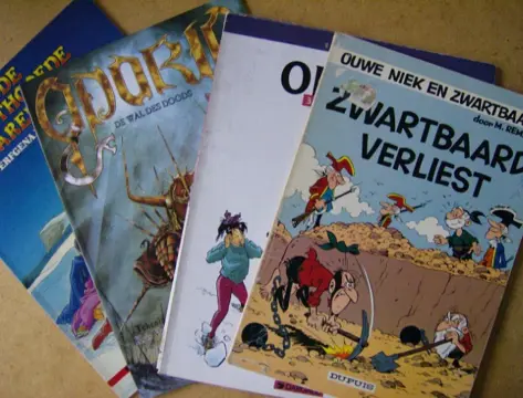 Stripboeken met de o adv5121