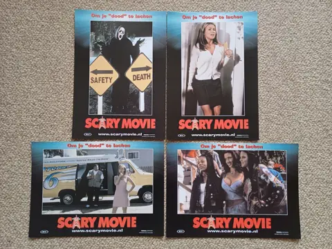 SCARY MOVIE lobbycard set.*