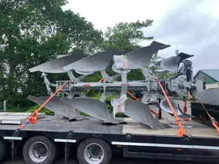 Kramer ERMO 3 schaar onland in de veur