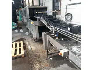 Diversen Elpress krat reinigingsmachine fustwasmachine Complete kisten fust was lijn