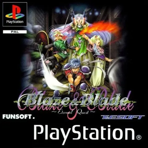Ps1 rpg Blaze and Blade Eternal Quest