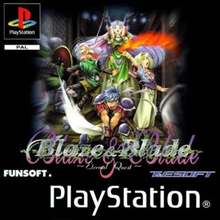 Ps1 rpg Blaze and Blade Eternal Quest