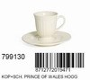 Koffie kop en schotels Prince of Wales